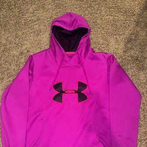 Under Armour Hot Pink Sweatshirt - Size Medium
